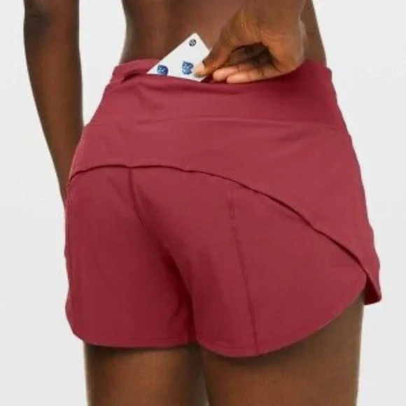 Lululemon Speed up High-Rise Lined Short. Size 2 Tall - Picture 3 of 9